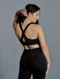 Gains women's Black active core bra