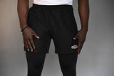 mens active training shorts