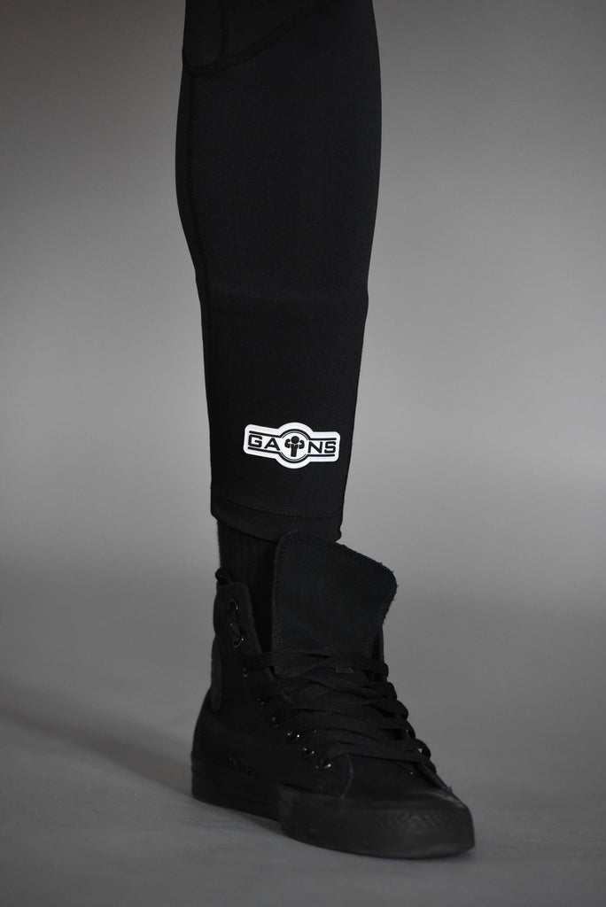 mens zip training leggings