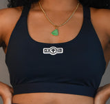 Women's Navy active core bra