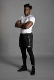 mens zip training leggings